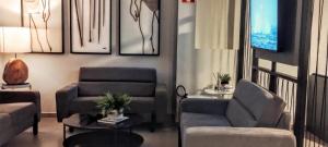 Posezení v ubytování Hotel Coroados Foz Express