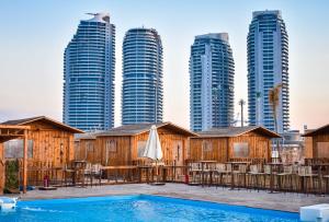 The swimming pool at or close to SAFY BAY RESORT & BEACH