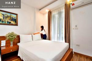 Voodi või voodid majutusasutuse S79 Ami Hotel toas