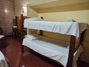 Voodi või voodid majutusasutuse Casa de la Y - B&B toas