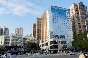汕尾景观或在酒店看到的城市景观