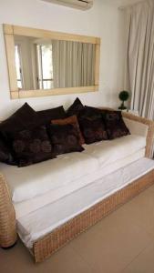 Postel nebo postele na pokoji v ubytování Green Park 101 D Apto 2 amb. frente al lago + 55 fotografií