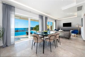 TV/trung tâm giải trí tại Villa Vesna