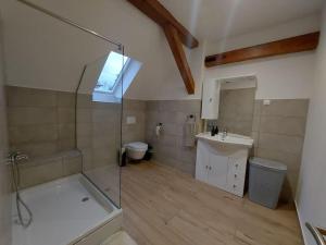 Koupelna v ubytování Apartman Rujka + 11 fotografií