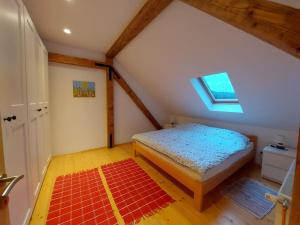 Postel nebo postele na pokoji v ubytování Apartman Rujka