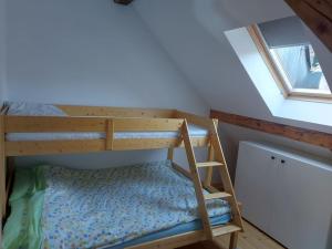 Postel nebo postele na pokoji v ubytování Apartman Rujka