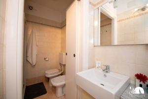 Koupelna v ubytování Casa Blu