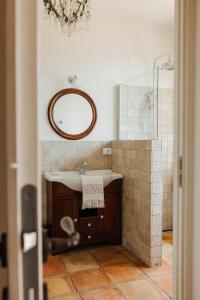 Kupatilo u objektu Apricus Locanda Boutique Hotel