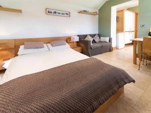 Ένα ή περισσότερα κρεβάτια σε δωμάτιο στο 1 Bed in Knaresborough HH102