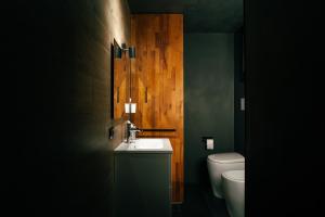 Koupelna v ubytování Guest house i giardini di Bados