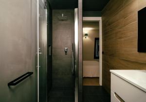 Koupelna v ubytování Guest house i giardini di Bados + 8 fotografií