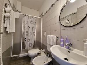 Koupelna v ubytování Residenza Cisanello