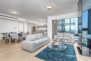 MAMAD High Standard 3BR Gymnasia Parking Sea view