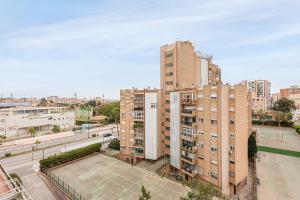 Το κτήριο όπου στεγάζεται  το διαμέρισμα