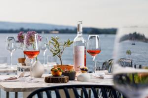 Nápoje v ubytování La Colombe Boutique Hotel