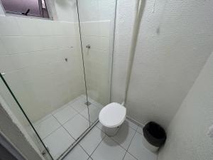 Koupelna v ubytování Hotel Pax