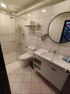 Vannituba majutusasutuses Zhuyuan Ju B&B
