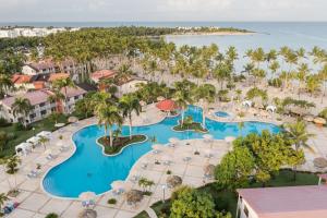an aerial view of the pool at the resort at Bahia Principe Luxury Bouganville - Adults Only All Inclusive in La Romana