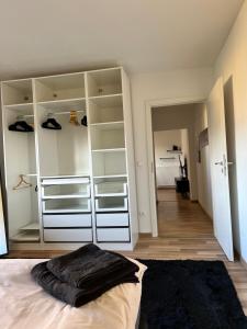 Krevet ili kreveti na sprat u jedinici u okviru objekta Moderne Wohnung in Neuwied