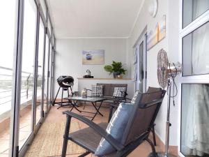 Posezení v ubytování 2-bedroom Sea View Apartments