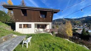 Γενική θέα στο βουνό ή θέα στο βουνό από  αυτό το σαλέ