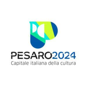 a logo for a pascara particle italiania cellular culture at Villa Rina in Pesaro