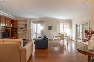 Posezení v ubytování B&B Frida Suite Home