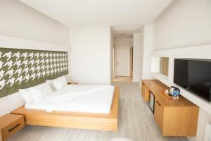 Postel nebo postele na pokoji v ubytování Ataol Can Termal & Spa