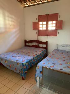 Voodi või voodid majutusasutuse Casa Beira-Mar - Praia de Carne de Vaca/PE toas