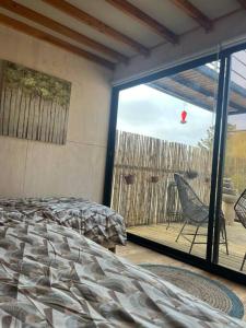 Postel nebo postele na pokoji v ubytování Casa Vaguada Laguna Verde