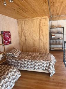 Postel nebo postele na pokoji v ubytování Casa Vaguada Laguna Verde