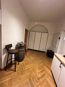 Kuchyň nebo kuchyňský kout v ubytování DATRI Petite Suite 1 - 3