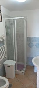 Kúpeľňa v ubytovaní Casina sulla Sabbia