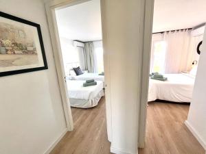 Postel nebo postele na pokoji v ubytování El Paraiso