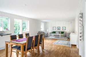 Χώρος καθιστικού στο Cottage in Stockholm