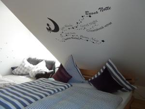 Cama o camas de una habitación en Haus Erika Am Weg