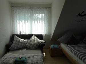 Cama o camas de una habitación en Haus Erika Am Weg