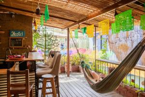 Posezení v ubytování Azul Cielo Hostel
