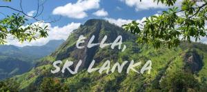 een berg met de woorden elsa srilanka erop bij Belmond Ella in Ella