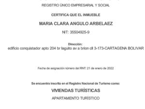 Captura de pantalla de una página de un documento en Cartagena Linda 204, en Cartagena de Indias