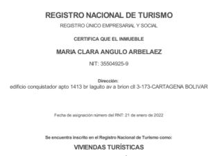 página de un documento con el texto del manual de revisión en Cartagena Linda 204 en Cartagena de Indias