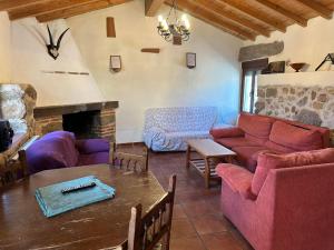 Posezení v ubytování Casa Rural El Reloj