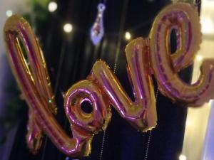 a close up of a sign that says love at Heaven Loft in Yvetot