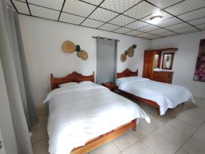 Letto o letti in una camera di cabanas las molas