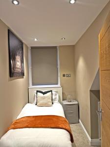 Voodi või voodid majutusasutuse OikosHomes Three Bedroom Flat in London toas