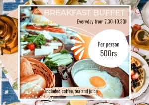 Makanan di atau berdekatan apartmen