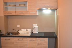 A kitchen or kitchenette at Korina's Apartments