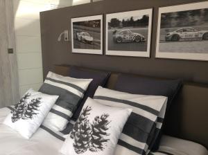 Letto o letti in una camera di "Un matin au jardin"