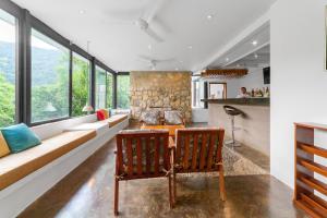 Χώρος καθιστικού στο Entremonte Wellness Hotel and Spa