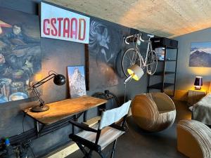Zona de estar de Out of the Box
